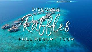 RAFFLES MALDIVES MERADHOO 2023  Is this THE Best Resort in the Maldives ? (4K UHD)