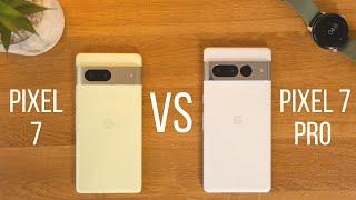 BIG BATTLE! Pixel 7 Vs Pixel 7 Pro - $300 Extra WORTH IT?