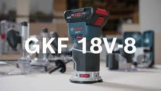 Bosch GKF 18V-8 Professional Akku-Kantenfräse