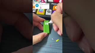 Drawing Funny emoji on the keyboard #shorts #diy #art #keyboard #tiktok #trending #fyp #emoji