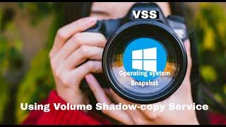 How to take Snapshot on windows_Volume Shadow-copy Service (VSS) on Windows #snapshot #recovery