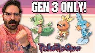 SUNDAY STREAM! | PokeRogue Gen 3 Only Challenge