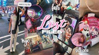 LOST FILES *weekend in my life* | fair, last minute trip, I GOT MY TONGUE PIERCED, appts + more