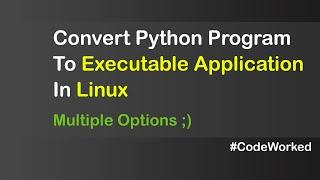 Make Python Program Executable In Linux