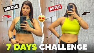 I CHALLENGED MYSELF TO LOSE BELLY FAT IN 7 DAYS || imkavy