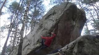 Fontainebleau - Coquibus Auvergne - Autonomie (assis) 7C(7B+)