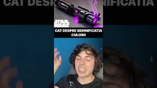 Ce reprezinta culoarea sabiilor din Star Wars: MOV