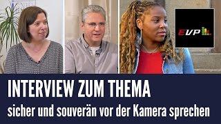 Interviews: sicher und souverän vor der Kamera sprechen | Ekevarsek Videoblog