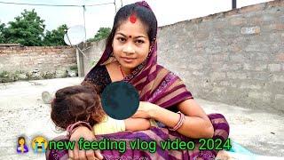 feeding baby mother milk vlog