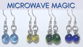 How To Fuse Glass In A Microwave | Simple Fused Glass Earring Tutorial