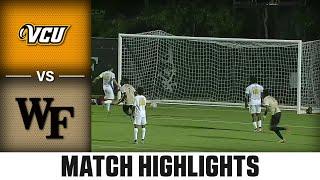 VCU vs. Wake Forest Match Highlights | 2024 ACC Men's Soccer