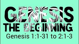 The Beginning Genesis 1 to 2:1-3 ScripTory by Reading Kahyl Bath’Yah