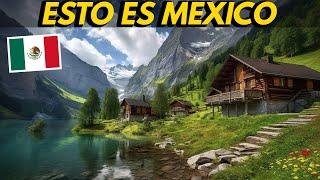  El Pueblo MAS BONITO de MEXICO está OLVIDADO • La Verdadera Suiza • Pueblo Legendario ️ •