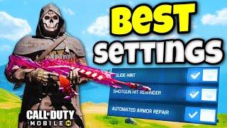 BEST SETTINGS in COD MOBILE BATTLE ROYALE (ParkerTheSlayer Settings)