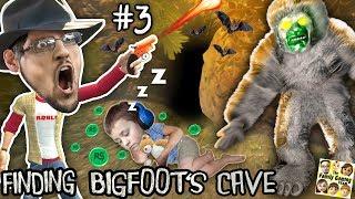 FINDING BIG FOOTS CAVE w/ SLEEPY CHASE Prank! FGTEEV #3 - FREE ROBLOX ROBUX TRAP! HAHA