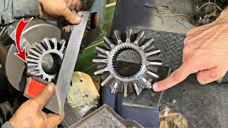 How to repair Differential Gear Teeth || Rebuild broken gear teeth of Truck