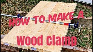 How to make your own wood clamps