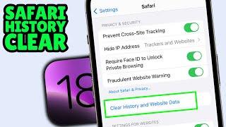 iOS 18 : How to Delete Search History on Safari