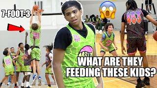 WHAT ARE THEY FEEDING THESE KIDS?! Viral Hoopers GO CRAZY at MSHTV!