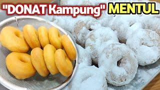 Seumur Hidup Baru Tau Bikin Donat Tanpa Telur, Tanpa SP, Tanpa Mixer Bisa Selembut Ini. Wajib Coba!