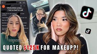 INSANE bridal makeup that cost MORE than a mortgage??!!