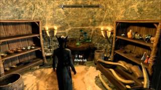 Skyrim Ahzidal's Amour Improved Enchanting with The Sallow Regent Black Book