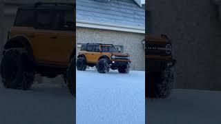 Traxxas trx4m winter crawling! #rchobbies #automobile #radiocontrol #rccar #offroad #traxxas #trx4m