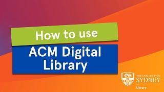 ACM Digital Library