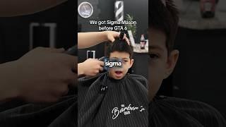 Brain Rot term “what the sigma” Used by 6 y/o #barber #fyp