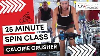 Under 30 Minute Spin Class | Cardio CALORIE CRUSHER - FREE Online Spin® Class