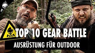 TOP 10 GEAR // Die beste Ausrüstung 2020 für Bushcraft, Outdoor & Abenteuer  AZZE vs SICKY