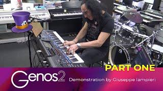 Genos2 - demonstration in Croatia - Music Centar shop - Part one