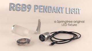 Springtree RGB9 LED Pendant Light