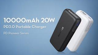 RAVPower PD Pioneer | 10000mAh Power Bank 20W USB C Portable Charger (PB186)