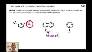 Localized and Delocalized Electron Pairs