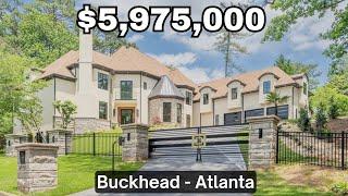 $5.975M Elegant/Stunning Buckhead - Atlanta Mansion I Atlanta Real Estate I Atlanta Luxury Homes