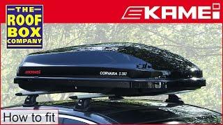 KAMEI - Roof box - Corvara S - How to fit