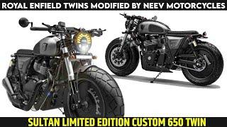 Royal Enfield Twins Modified By Neev Motorcycles |SULTAN| Limited Edition Custom 650 Twin Scrambler