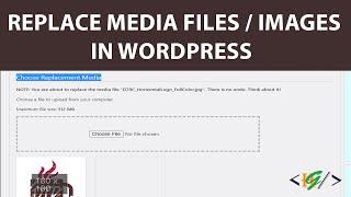 How to Easily Replace Images and Media Files in Wordpress | No Changes in URL & Path