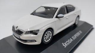 Kaleidoskop slavných vozů Škoda číslo 94 - Škoda Superb III (2015) v 1:43 DeAgostini - CZ recenze