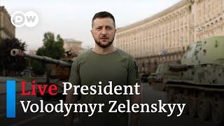 Live: Speech by Ukrainian President Volodymyr Zelenskyy | DW News