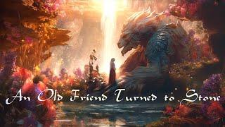 An Old Friend Turned to Stone -  Farewell Dragon Music & Ambience in a Sunlit Magical Cavern 