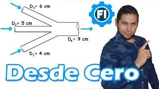 Flujo Volumétrico en Tuberías |Ejercicio Resuelto| Mecánica de Fluidos - Salvador FI