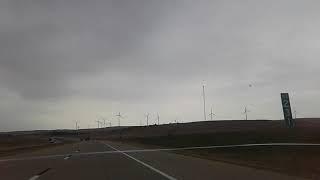 Wind farm highway