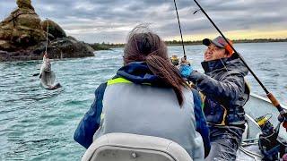 Late December Crabbing and Fishing at Tillamook Bay 提拉穆湾钓鱼捞螃蟹