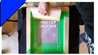 How To Silk Screen Print a T-Shirt w/ Pinetop Jackson