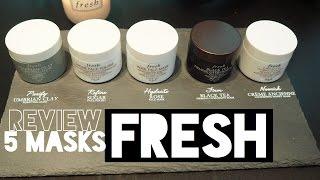 รีวิวมาสก์หน้าด้วย Fresh mask 5 สูตร Review : Supergibzz