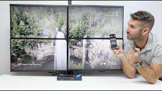 How to create a perfect Video Wall - 4K 2x2 Video Controller