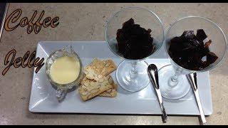 Coffee Jelly 2 Ingredient Budget Fancy Dessert cheekyricho Tutorial