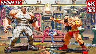 Abigail vs Zangief (Hardest AI) - Street Fighter V